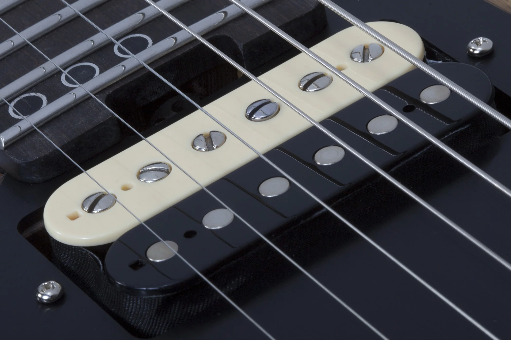 Schecter Svss Exotic HT Black Limba Left-Handed Electric Guitar - Black Limba - Image 5