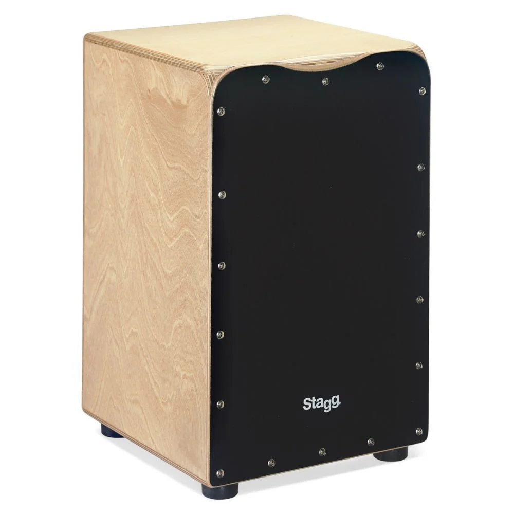 Stagg CAJ-50M Medium Sized Cajon - Black - Image 2