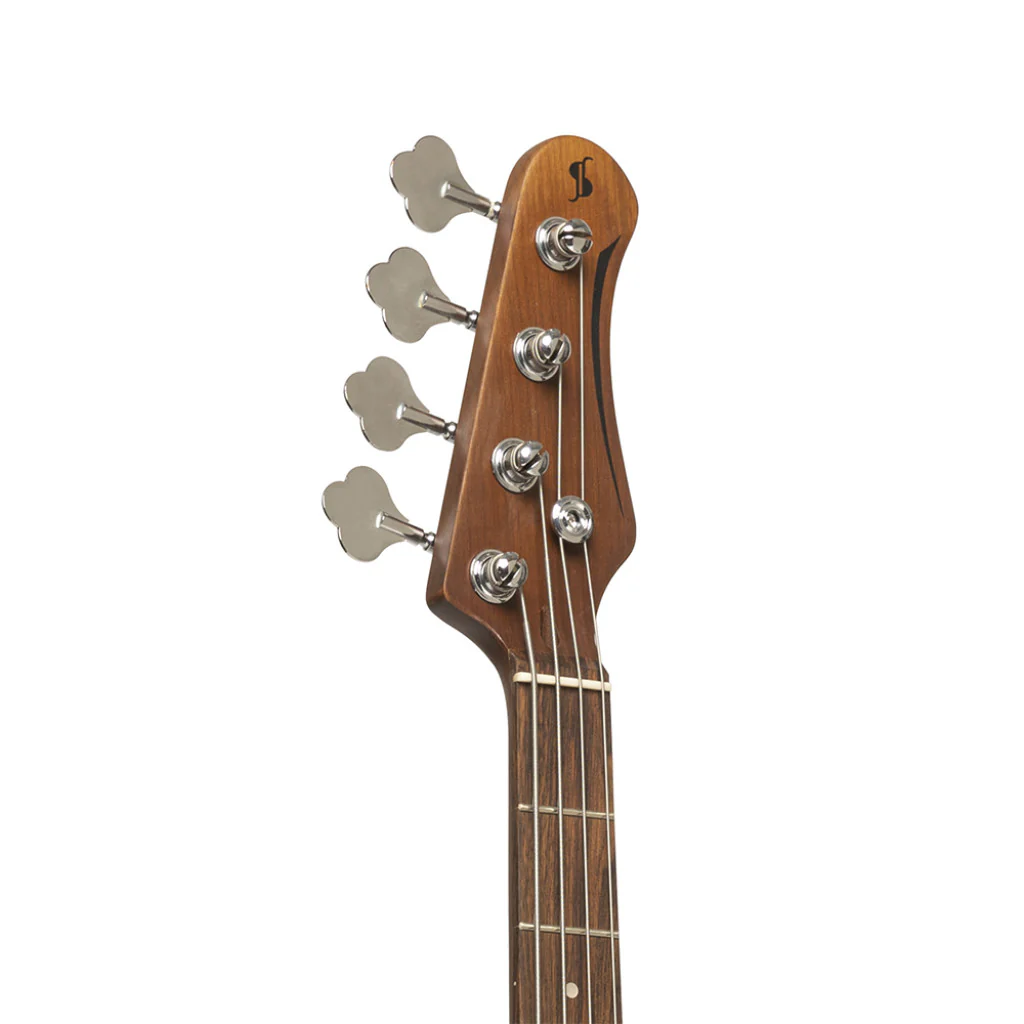 Stagg SBJ-30 Standard "J" Electric Bass Guitar - Sunburst - Image 3