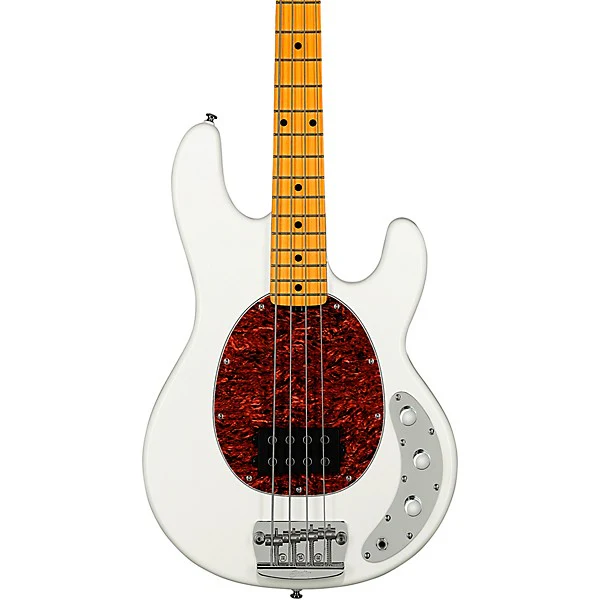 Sterling By Music Man StingRay Classic RAY24CA Bass Guitar - Olympic White - Image 3