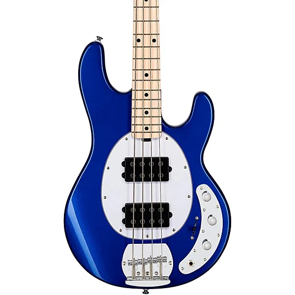 Sterling By Music Man StingRay RAY4HH Electric Bass Guitar - Cobra Blue - Image 3