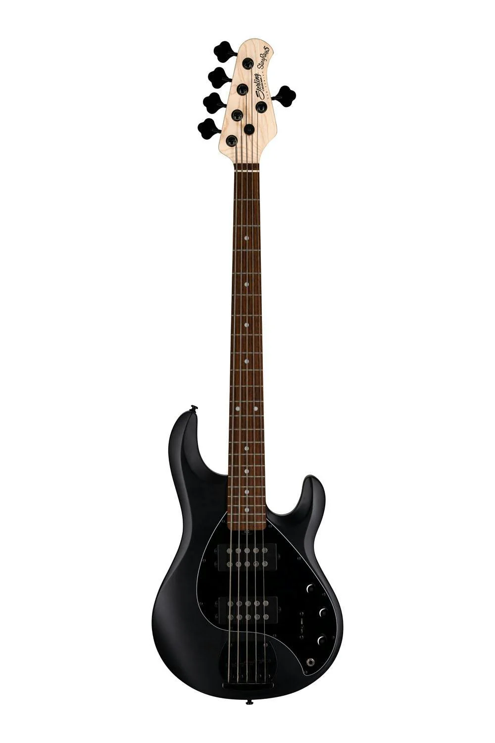 Sterling By Music Man StingRay RAY5HH Electric Bass Guitar - Stealth Black - Image 2
