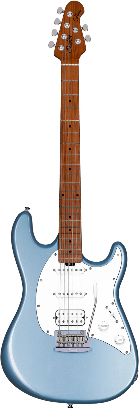 Sterling By Music Man Cutlass CT50HSS Electric Guitar - Firemist Silver - Image 2