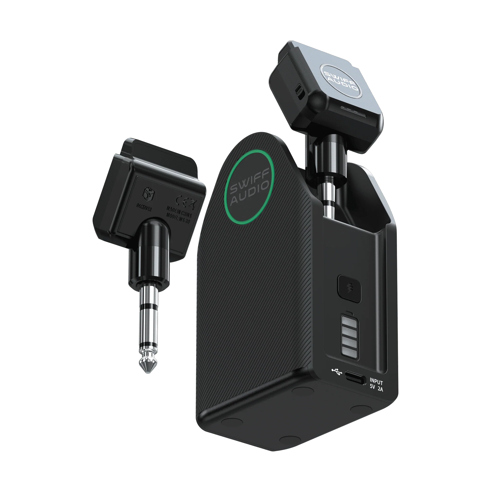 Swiff Audio WX503 Guitar Digital Wireless System Transmitter Receiver For Acoustic Guitar/Electric Guitar - Image 2