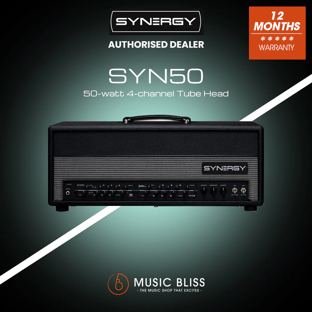 Synergy SYN-50 50-watt 4-channel Tube Head