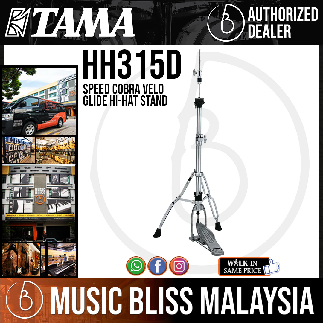 Tama HH315D Speed Cobra Velo Glide Hi-Hat Stand