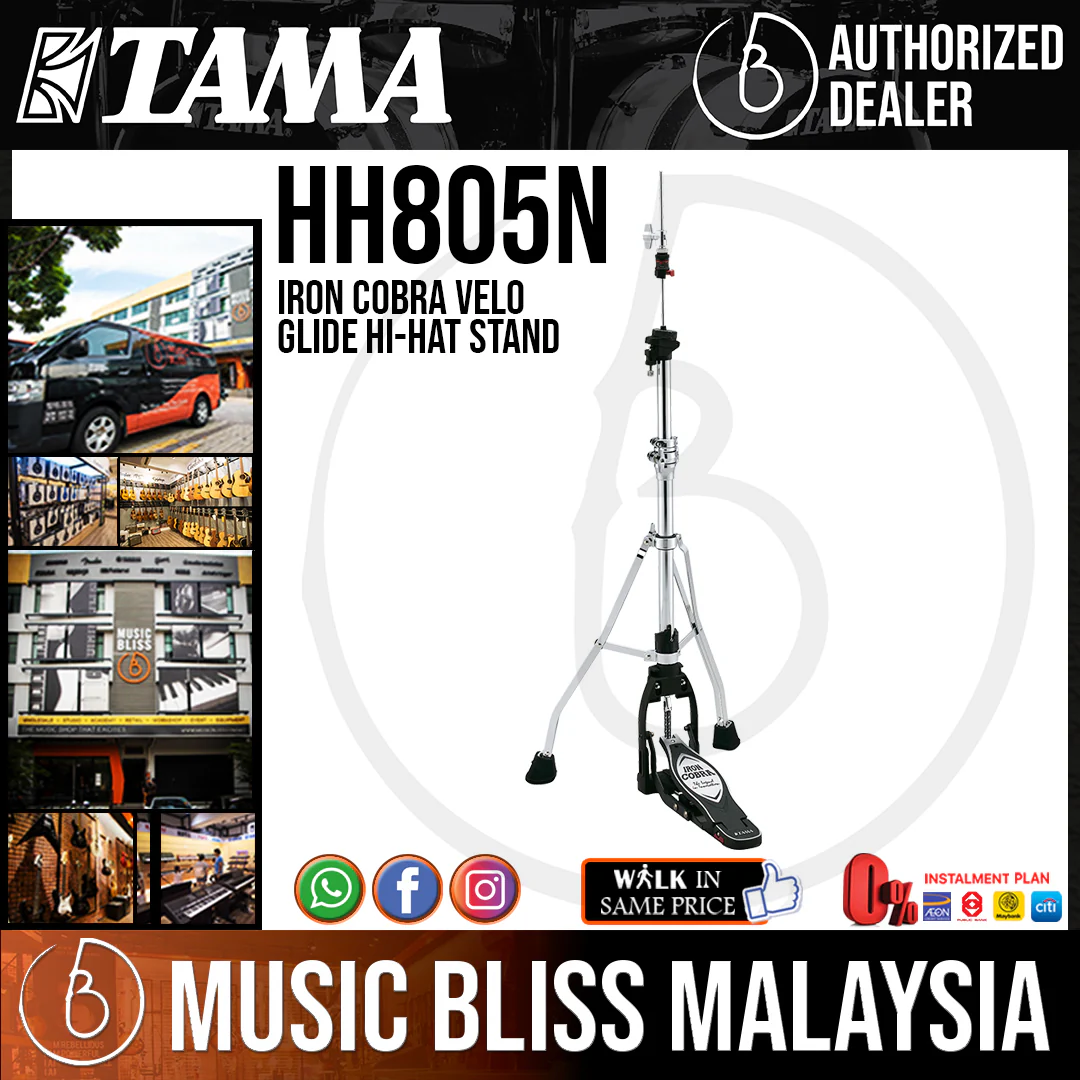 Tama HH805N Iron Cobra Velo Glide Hi-Hat Stand
