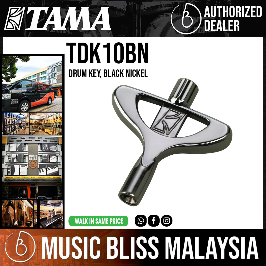 Tama TDK10 Tuning Key - Black Nickel