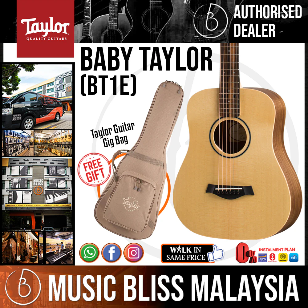 Taylor BT1e - Spruce Top with Bag