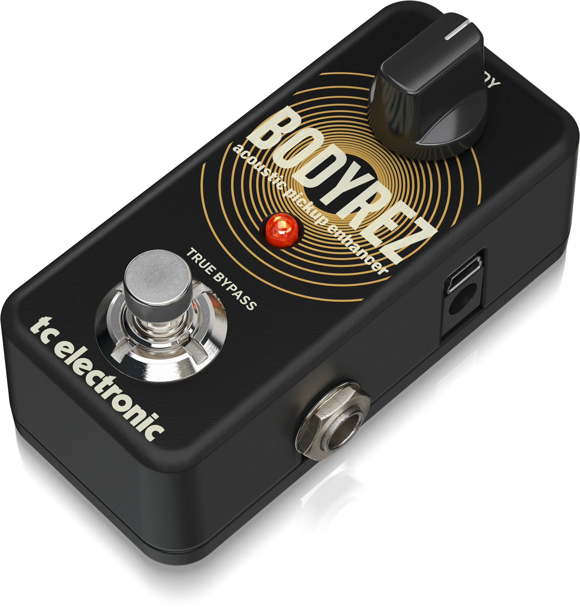 TC Electronic BodyRez Acoustic Pickup Enhancer Guitar Pedal - Image 4