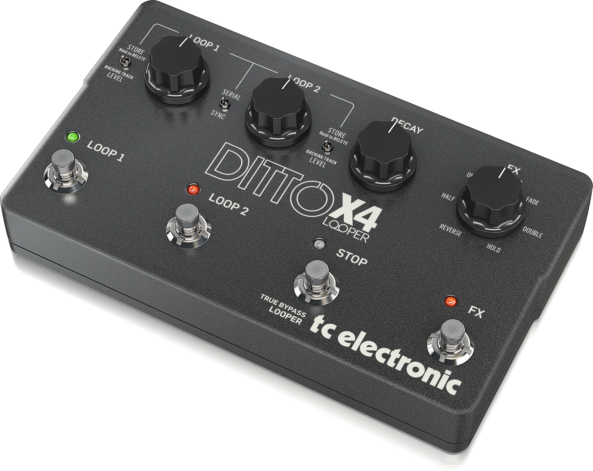 TC Electronic Ditto X4 Looper Guitar Effects Pedal - Image 3