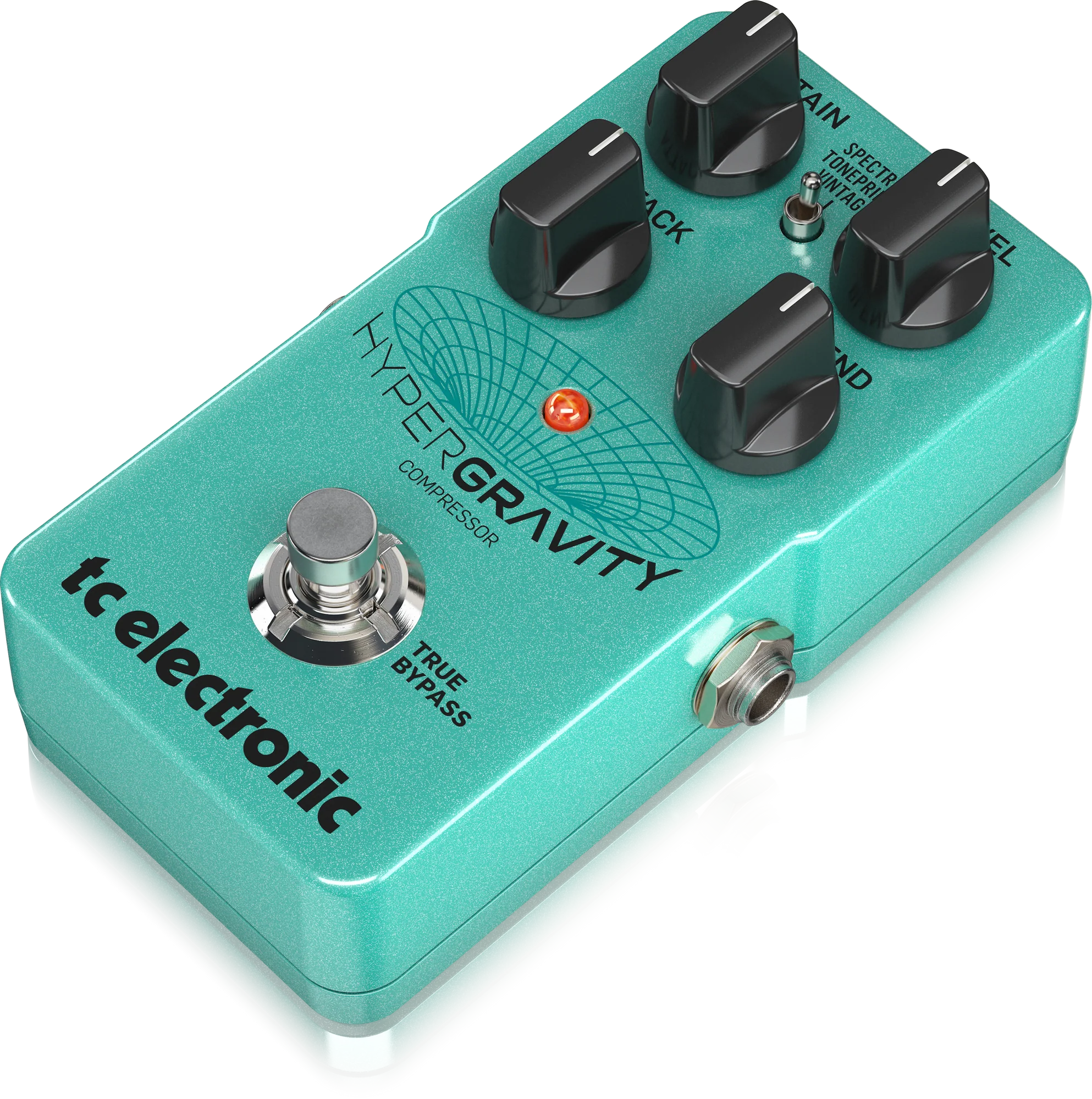 TC Electronic HyperGravity Compressor Guitar Effects Pedal - Image 3