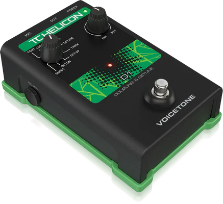 TC-Helicon VoiceTone D1 Doubling and Detune Vocal Effects Pedal - Image 3