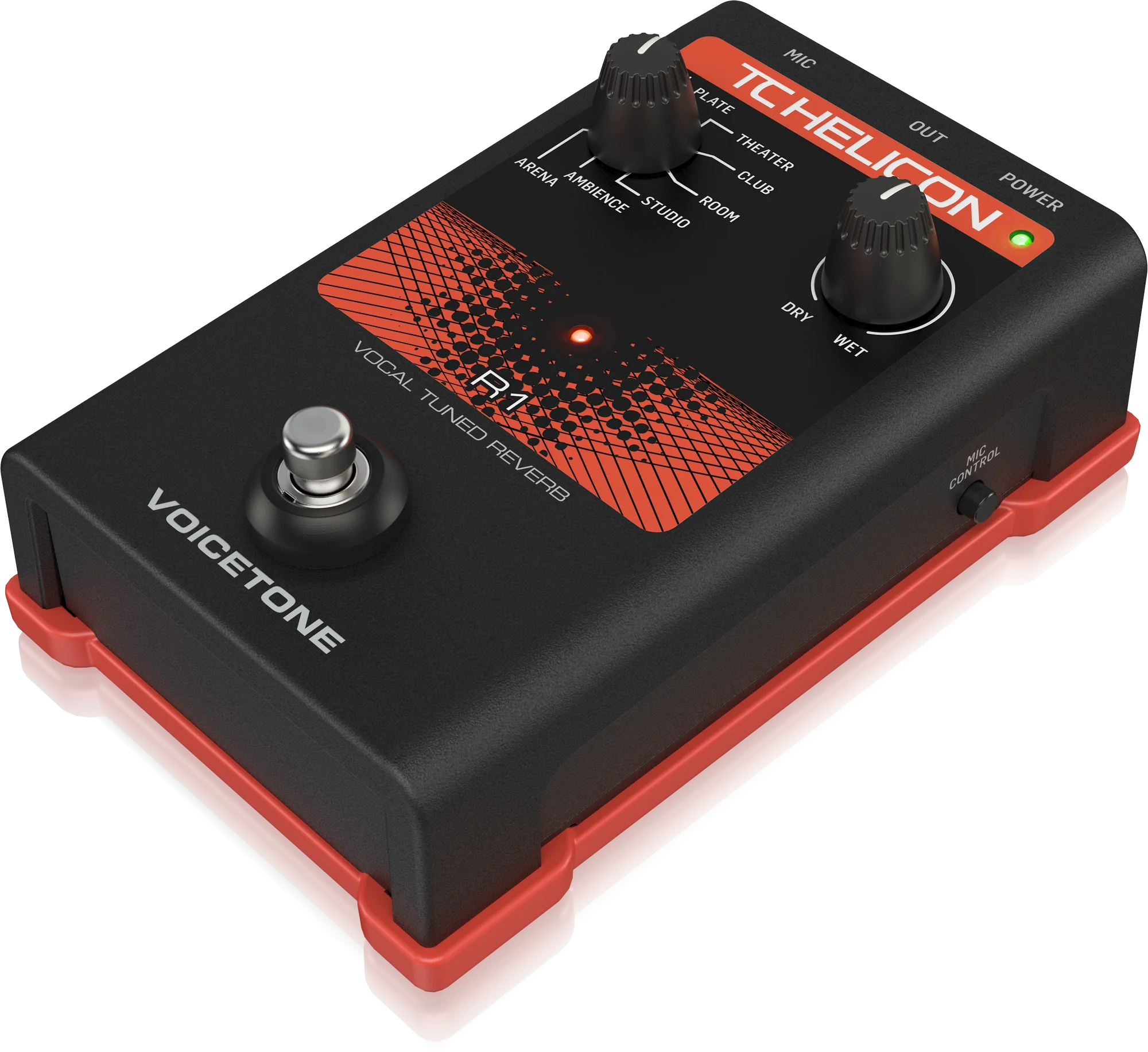 TC-Helicon VoiceTone R1 Vocal Reverb Pedal - Image 4