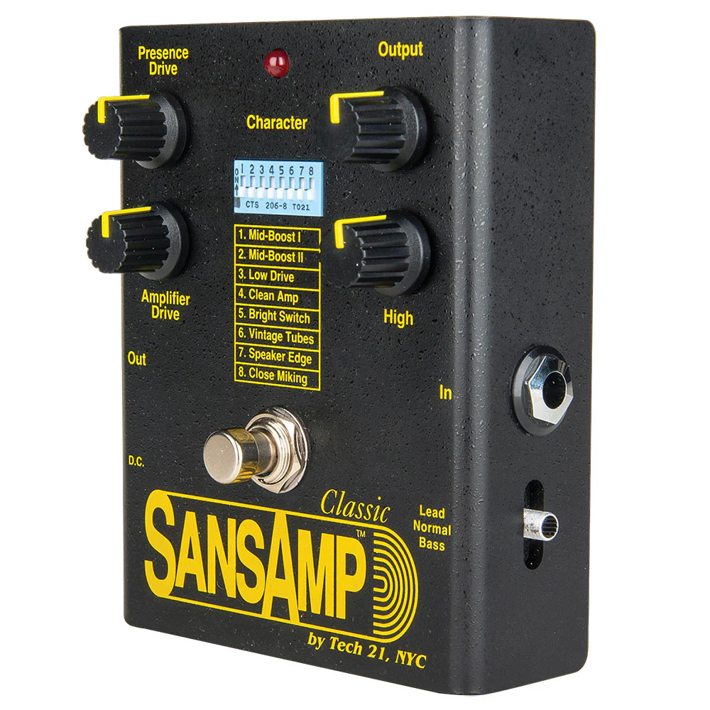 Tech 21 SansAmp Classic Tube Amp Emulator Pedal - Image 3