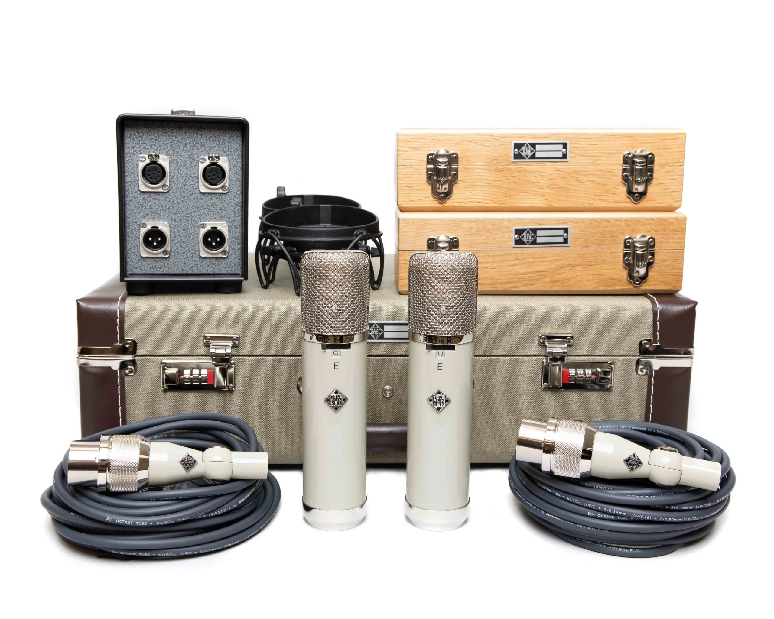 Telefunken ELA M 251E Stereo Set Vacuum Tube Condenser Microphone - Image 3