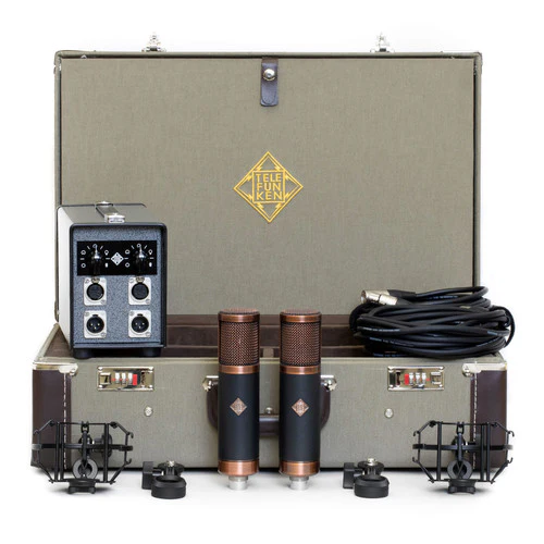 Telefunken TF39 Copperhead Deluxe Stereo Set Large-diaphragm Tube Condenser Microphone - Image 3