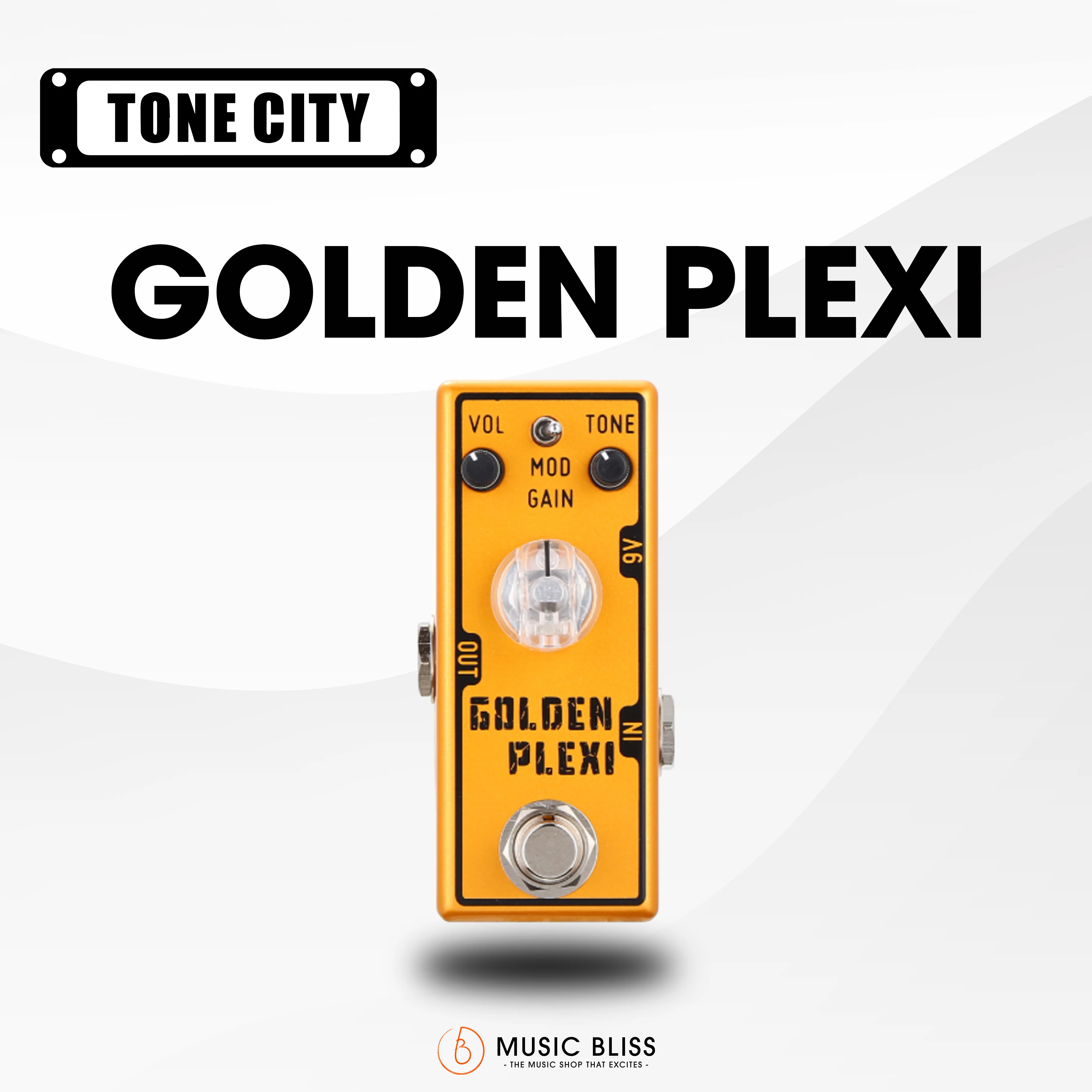 Tone City Golden Plexi Distortion Guitar Pedal