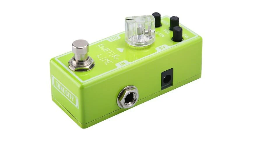 Tone City Kaffir Lime Overdrive Guitar Pedal - Image 2