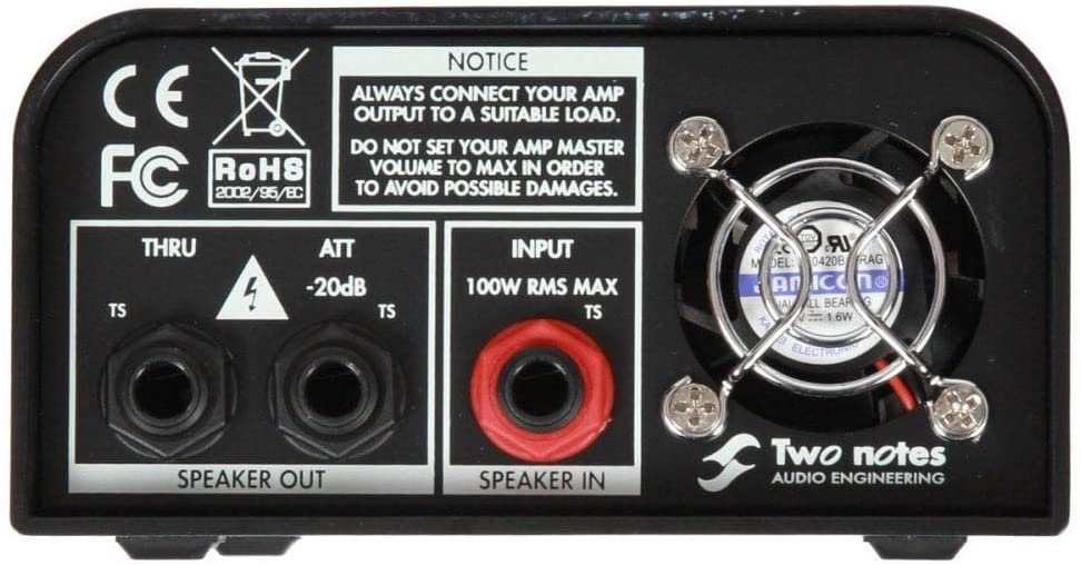 Two Notes Torpedo Captor Reactive Loadbox DI and Attenuator - 8 ohm - Image 4