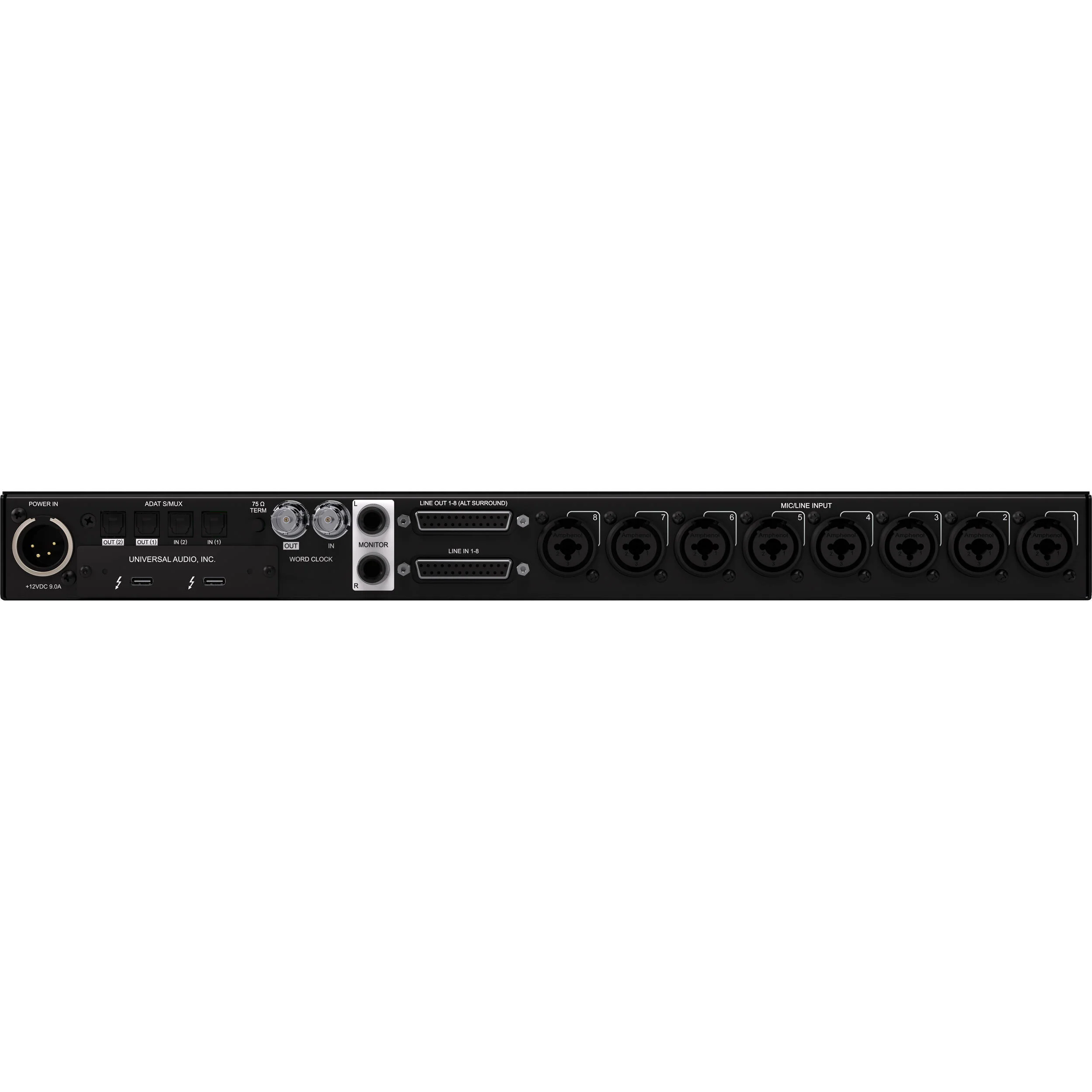 Universal Audio Apollo x8p Gen 2 Essentials+ 16x22 Thunderbolt Audio Interface with UAD DSP - Image 3