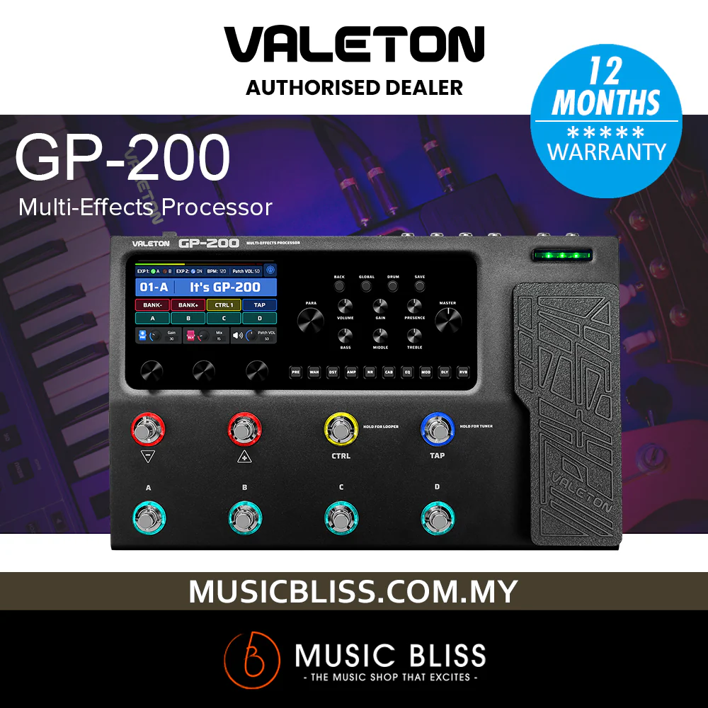 Valeton GP-200 Multi-Effects Processor