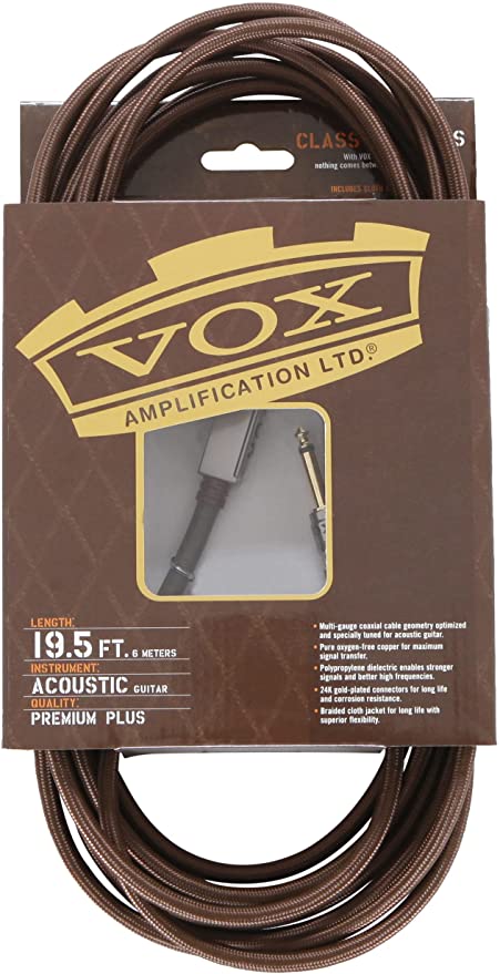 Vox VAC19 19ft Acoustic Instrument Cable - Image 2