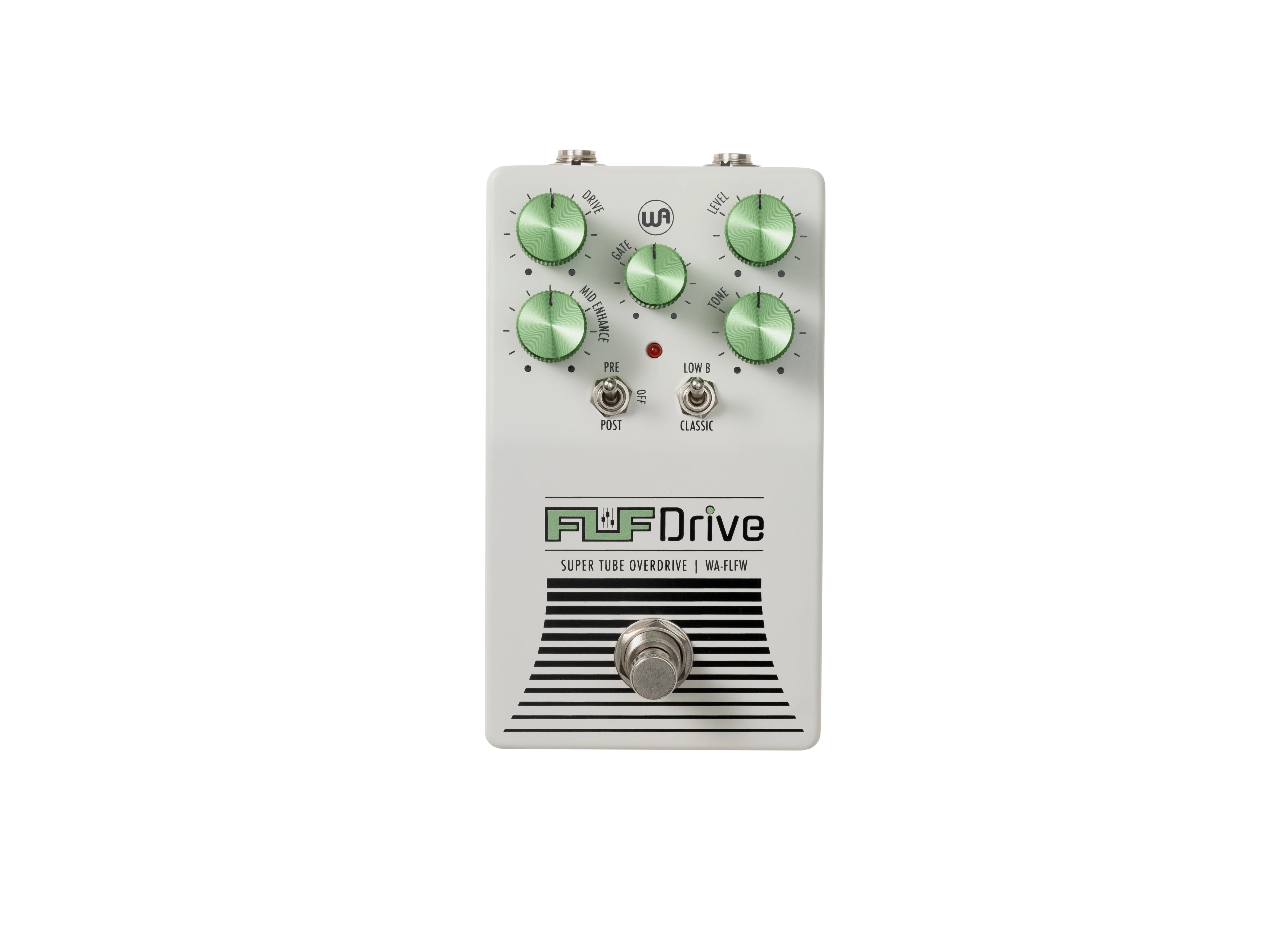 Warm Audio Fluff Drive - Limited Edition White Ryan "Fluff" Bruce's Limited-Edition Signature Screaming Overdrive - Image 2