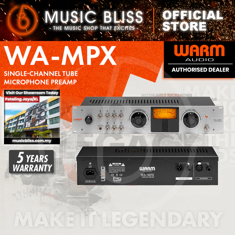 Warm Audio WA-MPX 1-channel Tube Mic/Line/Instrument Preamp