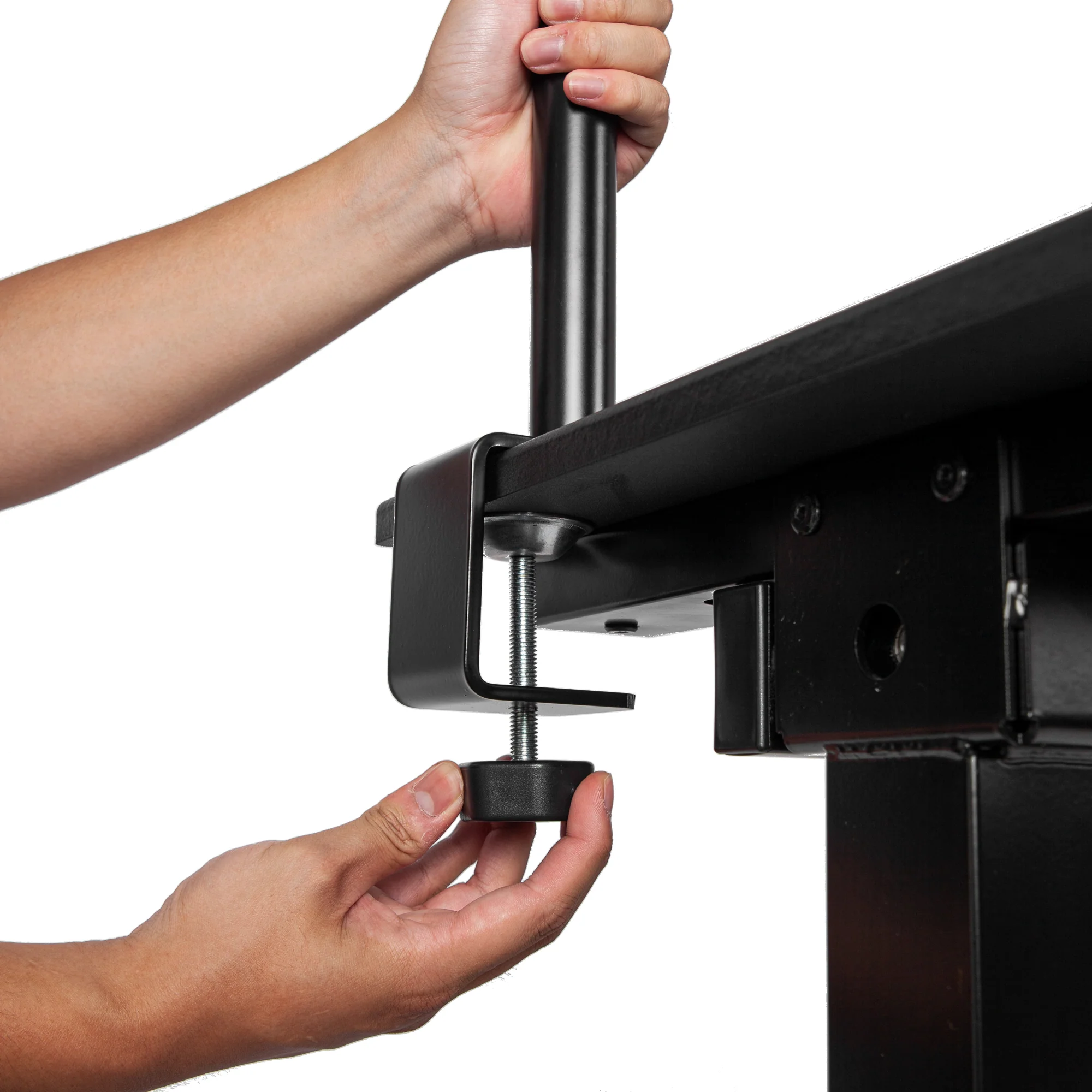 Wavebone Gemini Monitor Stand with Clamp Design - Image 4