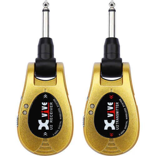 Xvive U2 2.4Ghz Digital Wireless Guitar System - Gold - Image 3