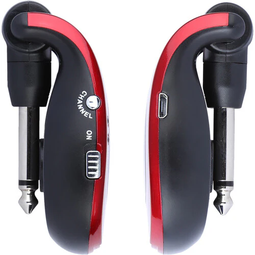 Xvive U2 2.4Ghz Digital Wireless Guitar System - Red - Image 4