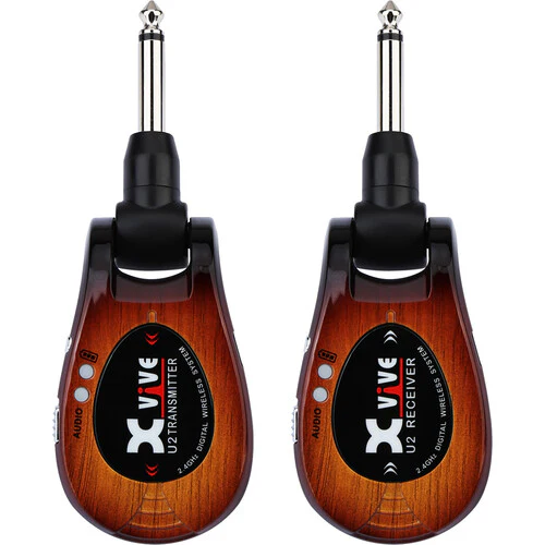 Xvive U2 2.4Ghz Digital Wireless Guitar System - 3 Tone Sunburst - Image 3