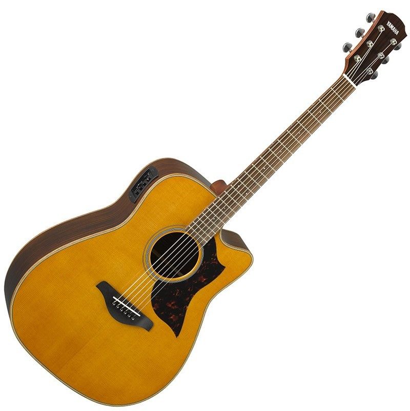 Yamaha A1R Dreadnought Cutaway Acoustic-Electric Guitar - Image 6