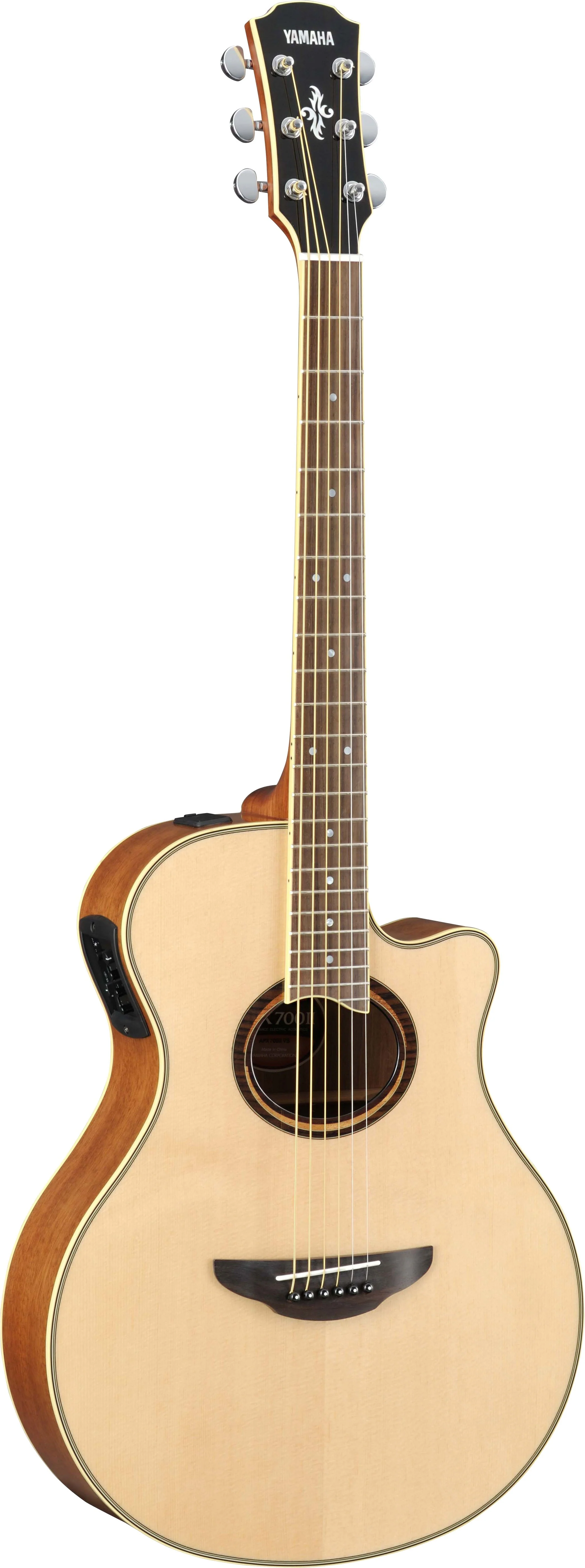 Yamaha APX600 Thin-line Cutaway Acoustic-Electric Guitar - Image 6