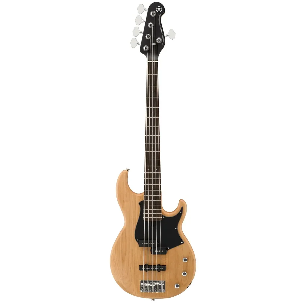 Yamaha BB235 5-string Electric Bass Guitar - Yellow Natural Satin - Image 3