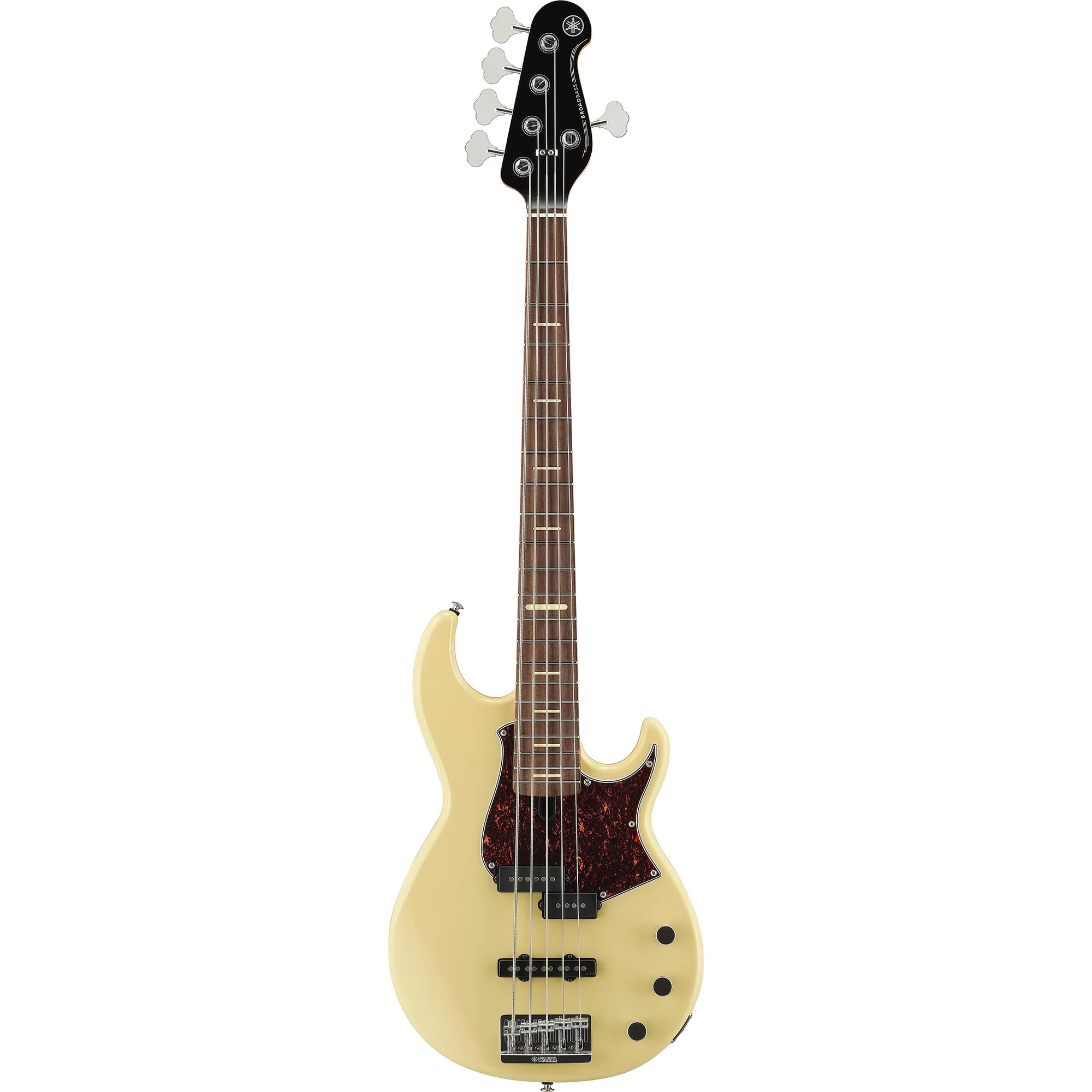 Yamaha BBP35 5-string Electric Bass Guitar - Vintage White - Image 5
