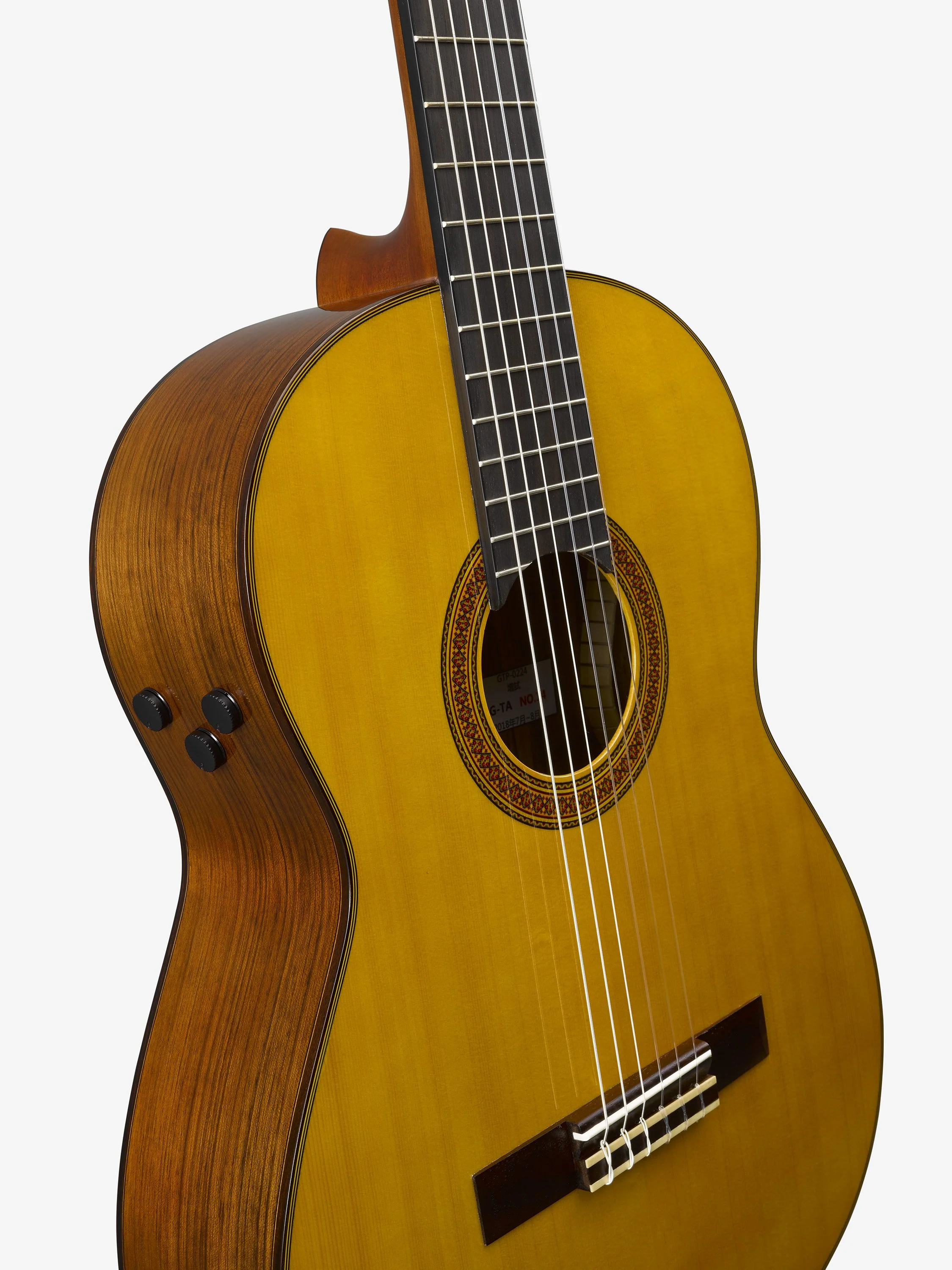 Yamaha CG-TA Nylon String TransAcoustic Guitar - Image 3