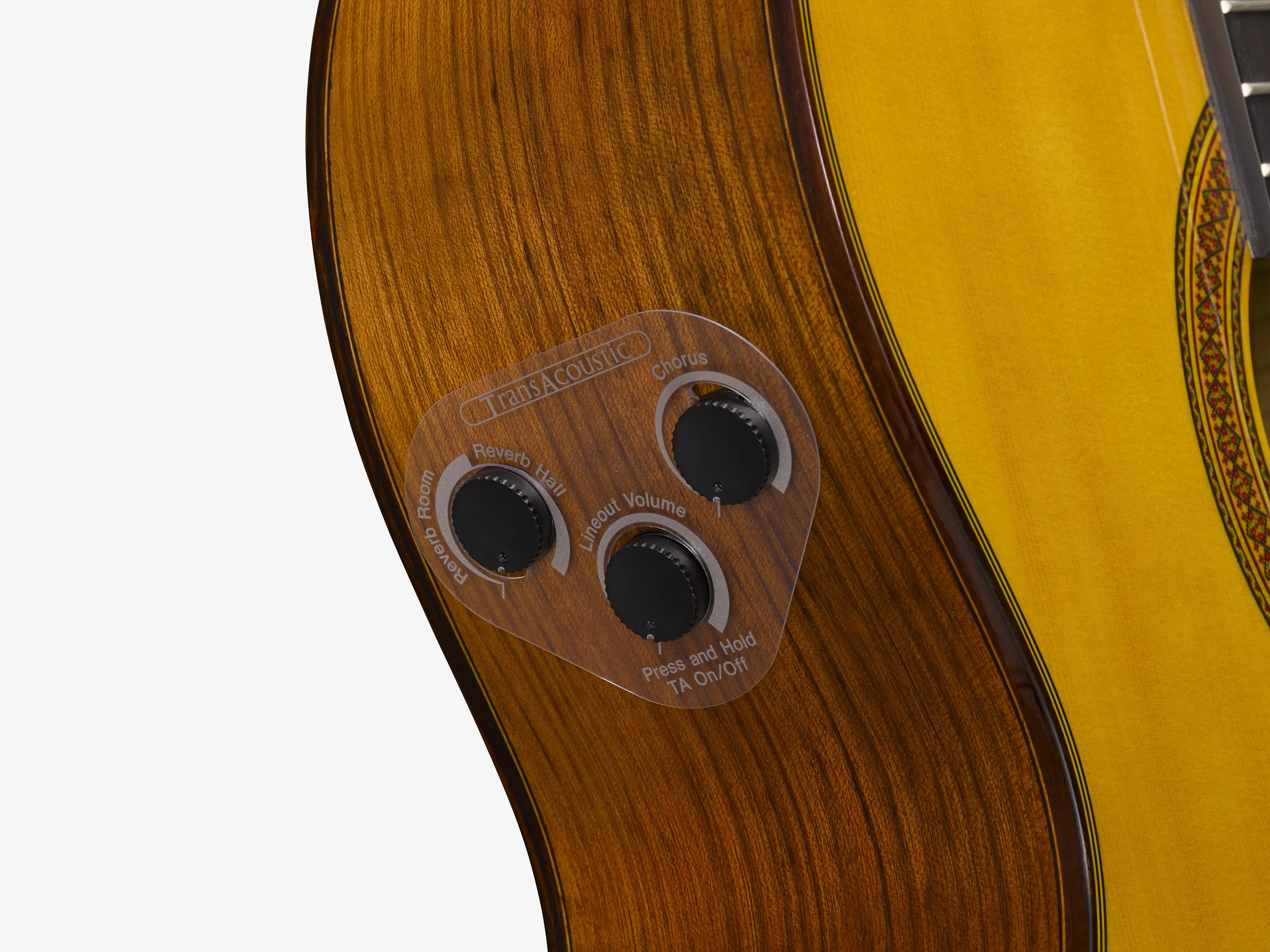 Yamaha CG-TA Nylon String TransAcoustic Guitar - Image 4