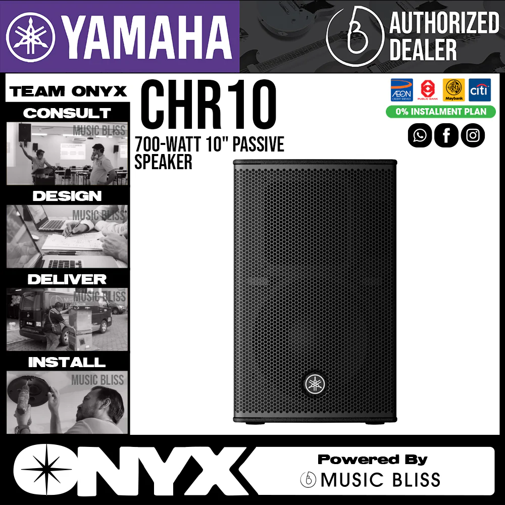 Yamaha CHR10 700-Watt 10" Passive Speaker