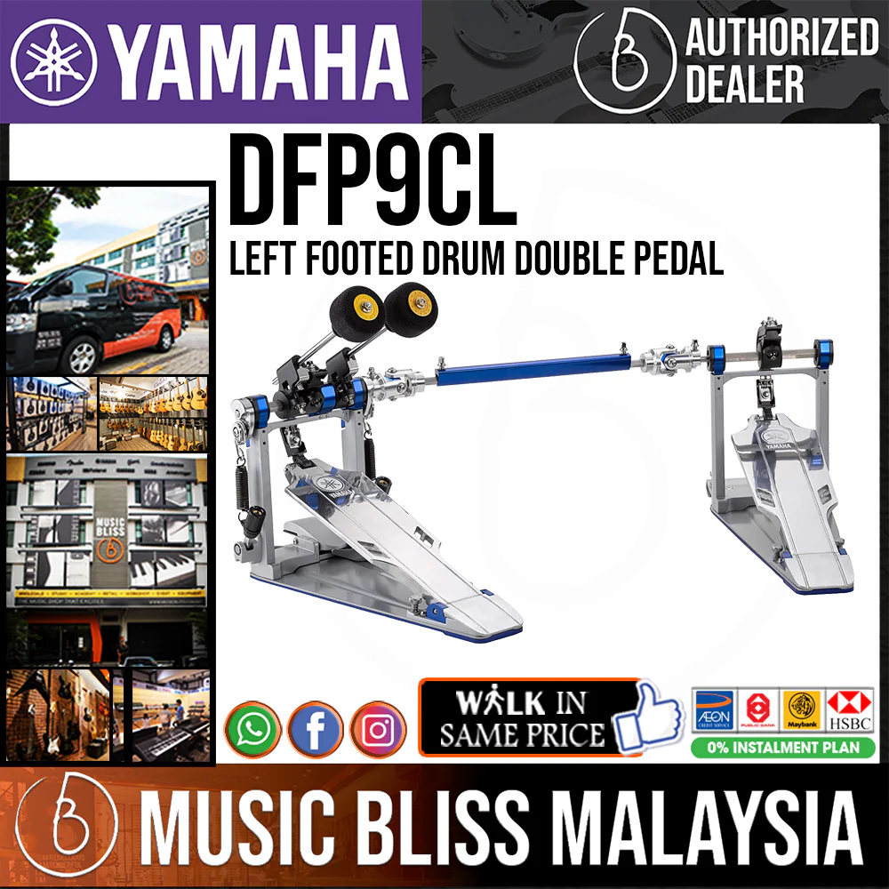 Yamaha DFP-9CL FP 9 Series Left Footed Double-Chain Drum Double Pedal