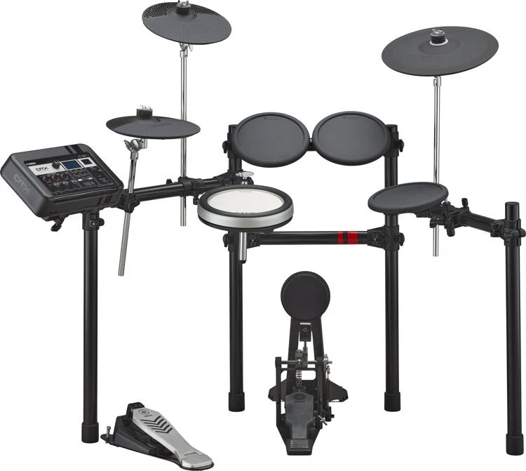 Yamaha DTX6K-X Electronic Drum Set with Yamaha FP7210A Single Pedal and Stool - Image 3