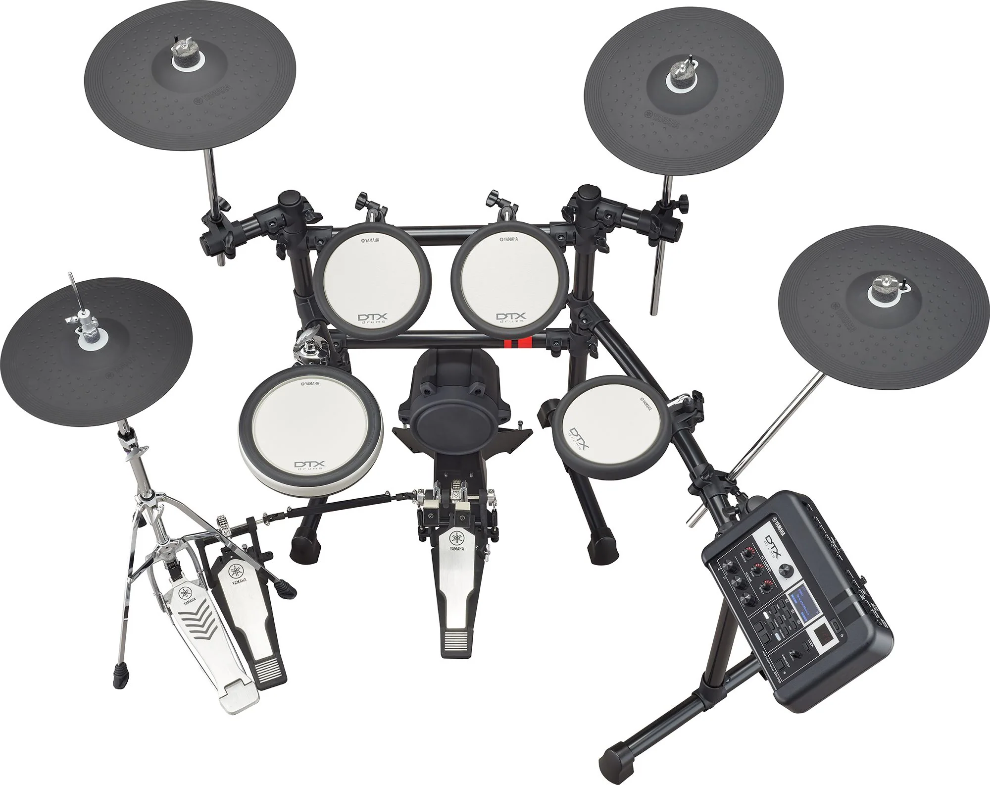 Yamaha DTX6K3-X Electronic Drum Set with Roland PM-100 Drum Monitor and Yamaha HPH-150 Headphone - Image 4