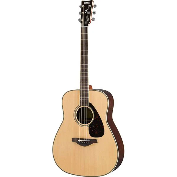 Yamaha FG830 Dreadnought Acoustic Guitar - Image 4