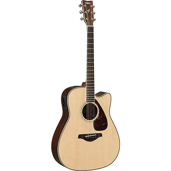 Yamaha FGX830C Dreadnought Cutaway Acoustic-Electric Guitar - Image 3