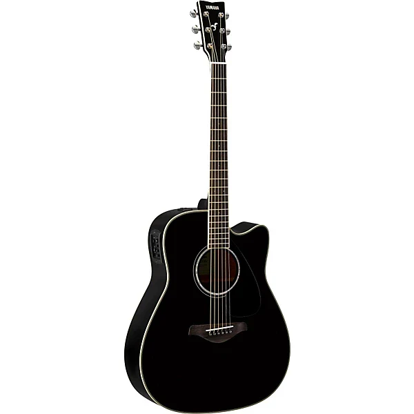 Yamaha FGX830C Dreadnought Cutaway Acoustic-Electric Guitar - Image 4