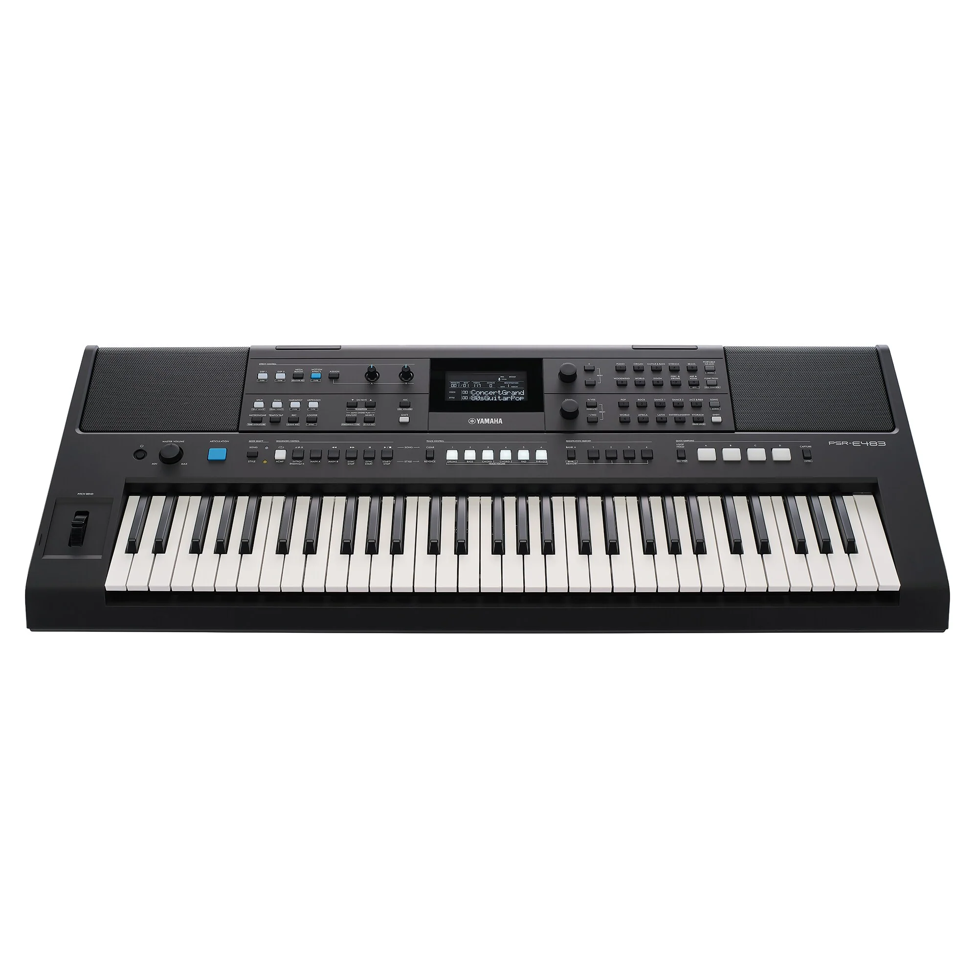 Yamaha Keyboards PSR-E483 61-Keys Portable Keyboard with Original Adapter - Image 6