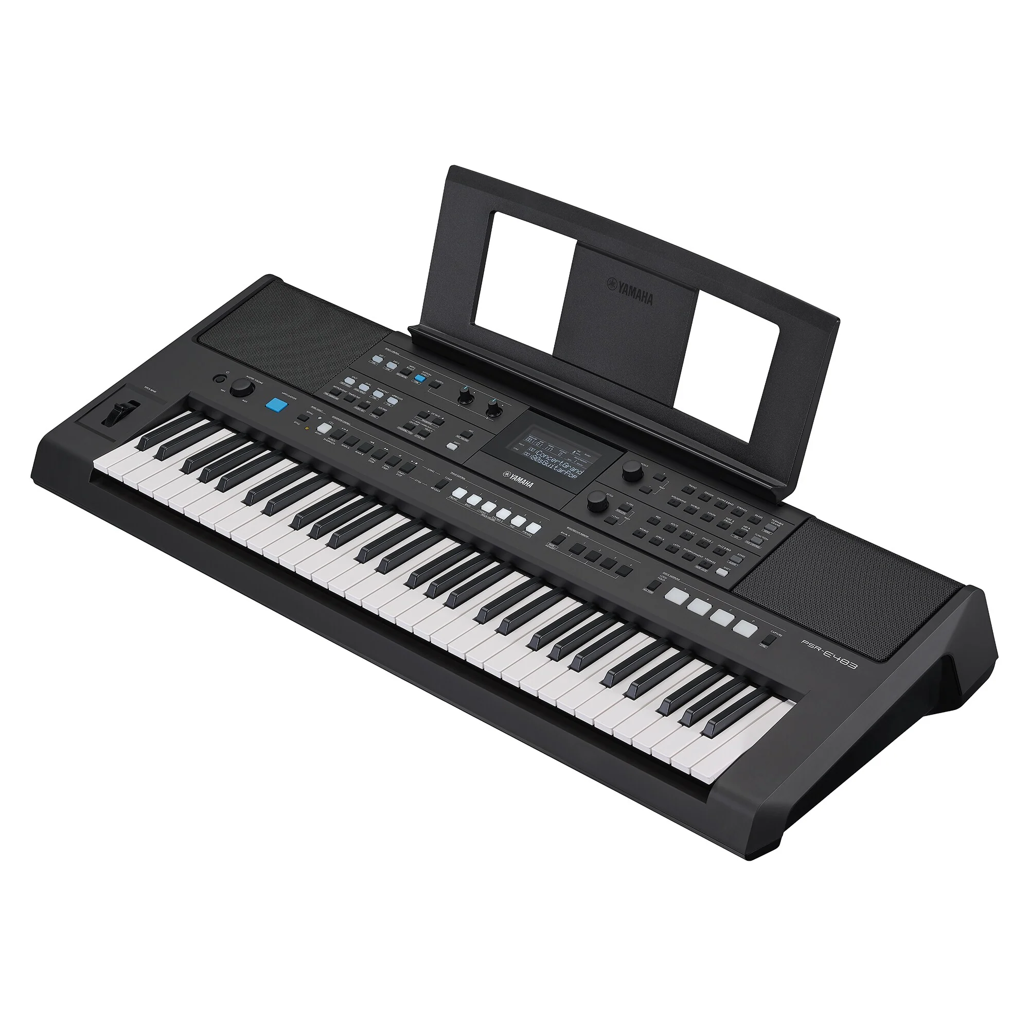 Yamaha Keyboards PSR-E483 61-Keys Portable Keyboard with Original Adapter - Image 8