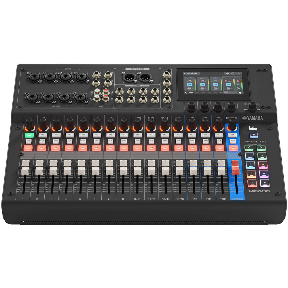 Yamaha MGX16 22-Channel Digital Mixing Console - Black - Image 3