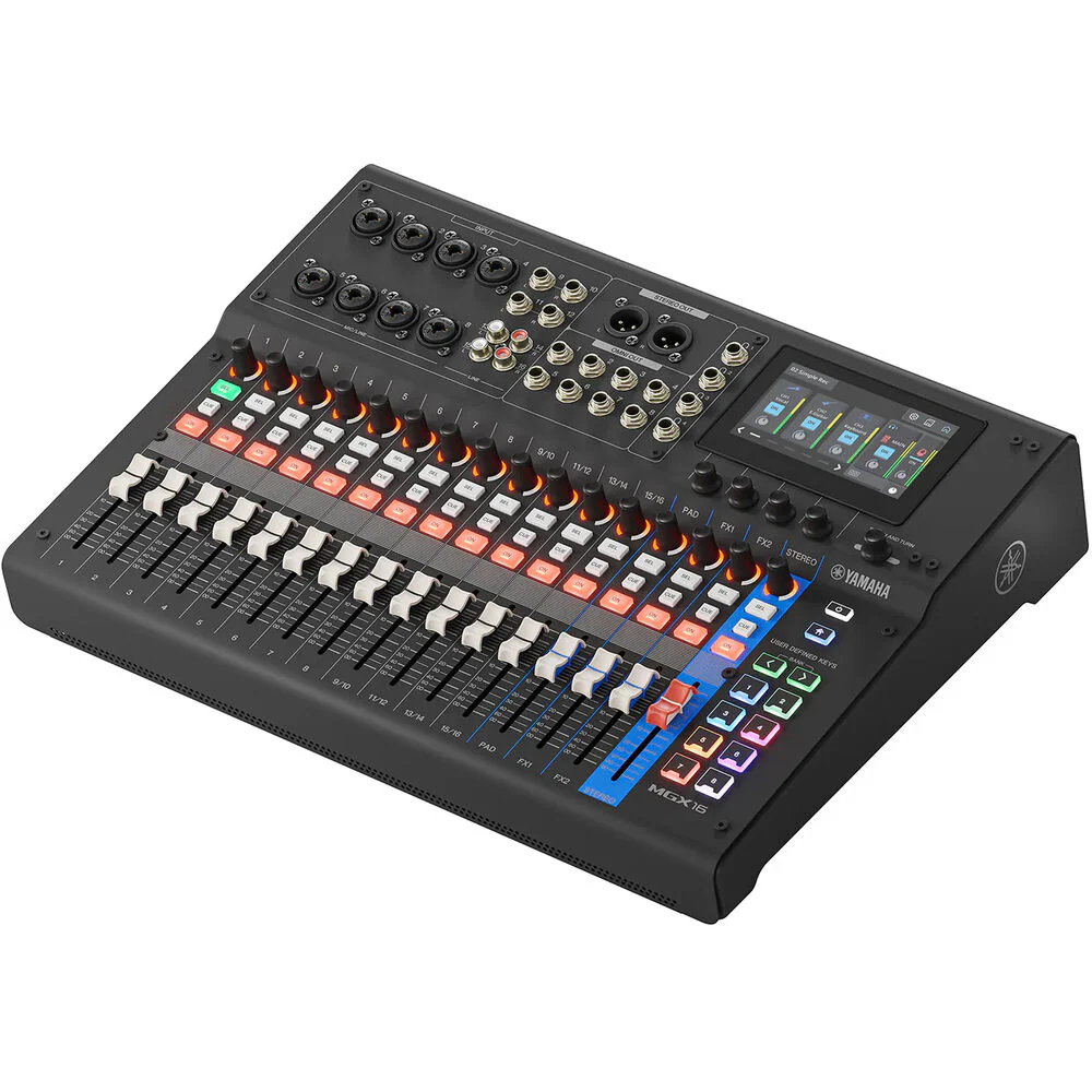 Yamaha MGX16 22-Channel Digital Mixing Console - Black - Image 4